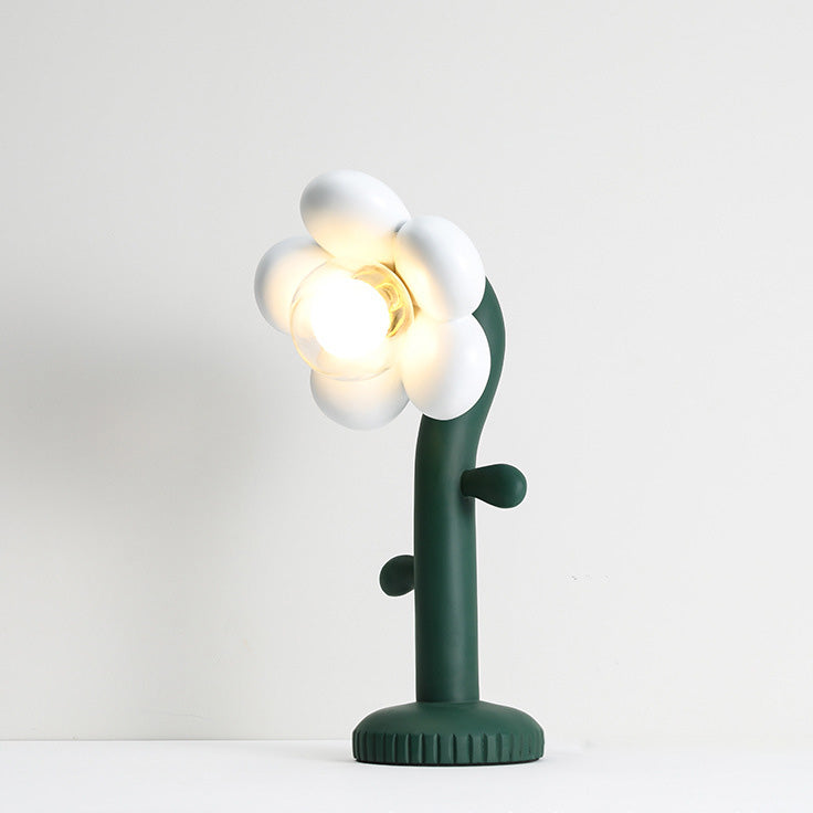 Floral Greenery Table Lamp