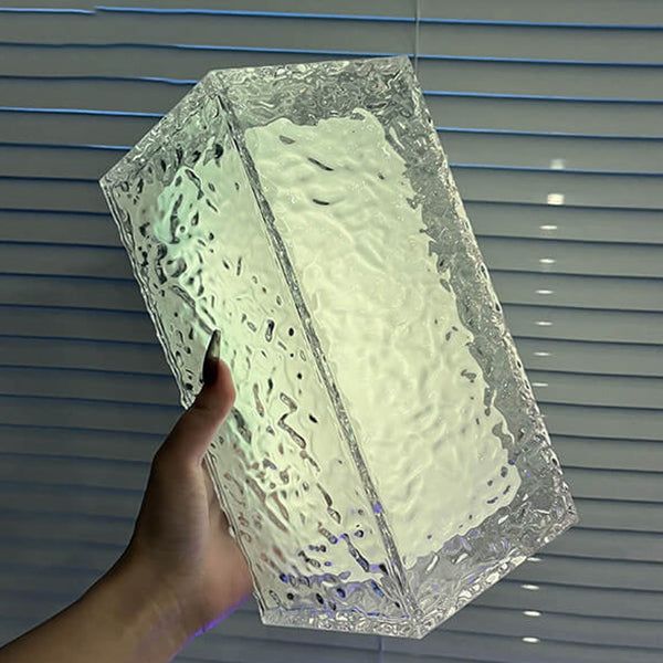 Ice Cube Acrylic RGB Table Lamp