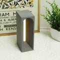 Rectangular Cement Table Lamp