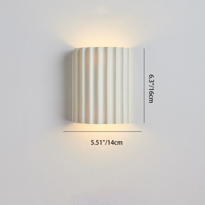Resin Tiles Bedroom 2-Light Wall Lamp
