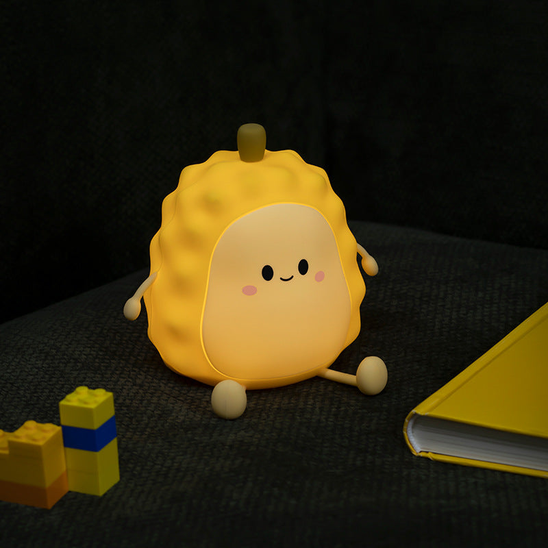 Silicone Cartoon Fruit Charging Table Lamp