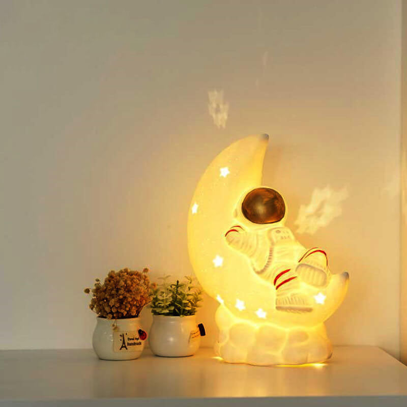 Astronaut Rabbit Rechargeable Night Table Lamp