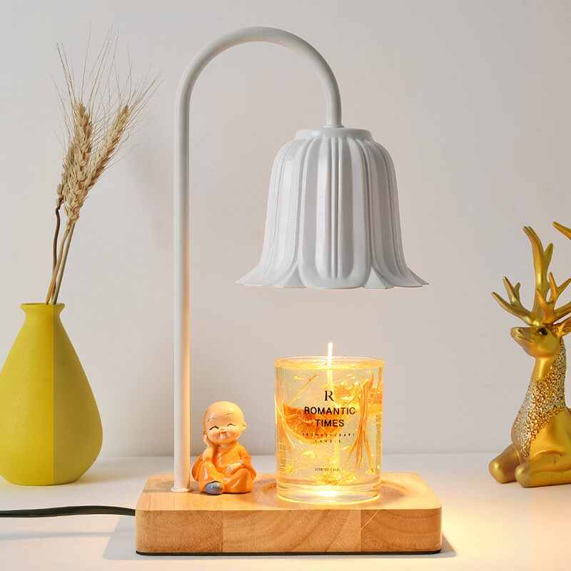 Log Hardware Timing Melting Table Lamp