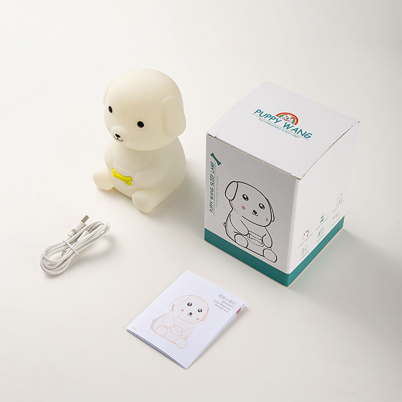 Silicone Puppy Night Table Lamp