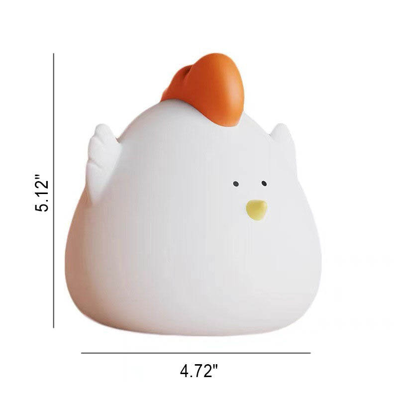 Cartoon Silicone Little Fat Table Lamp