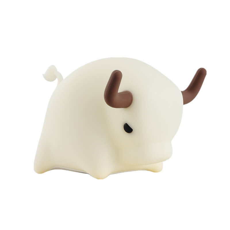 Animal Cow Silicone Timer Table Lamp