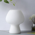 Mushroom Glass Bedside Table Lamp