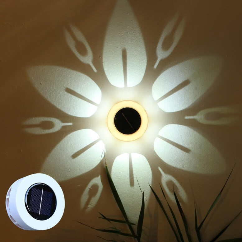 Round Acrylic Outdoor Light