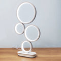 Multi Circle Aluminum Iron Table Lamp