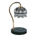 Bell Orchid Design Wood Table Lamp