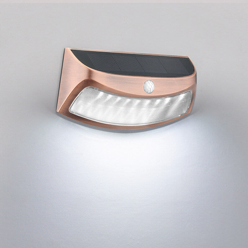 Copper Plastic Square Garden Outdoor Light