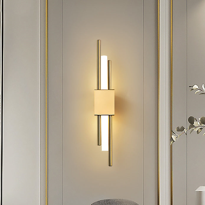 Cylinder Strip Iron Acrylic Wall Lamp