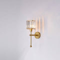 Crystal Long Arm Wall Lamp
