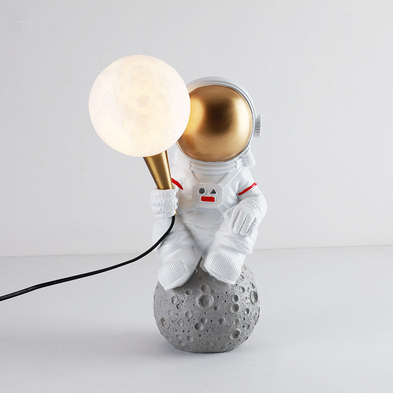 Resin ABS Astronaut Bedroom Table Lamp