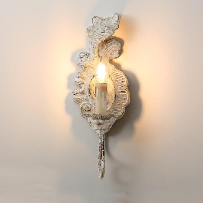 Resin Candelabra Wall Lamp