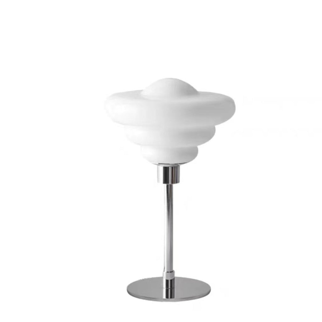 Candy Color Round Glass Table Lamp