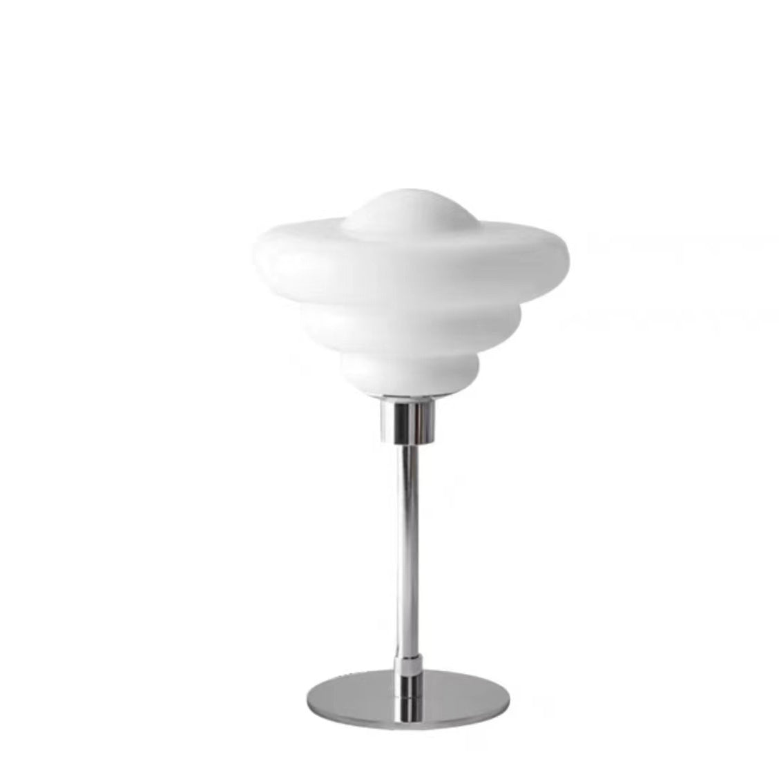 Candy Color Round Glass Table Lamp