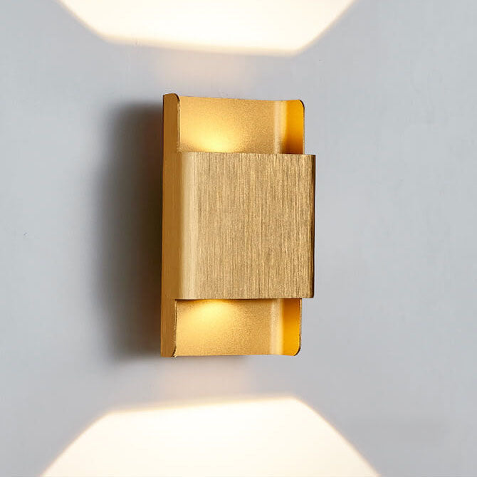 Rectangular Double-headed Aluminum COB Wall Lamp