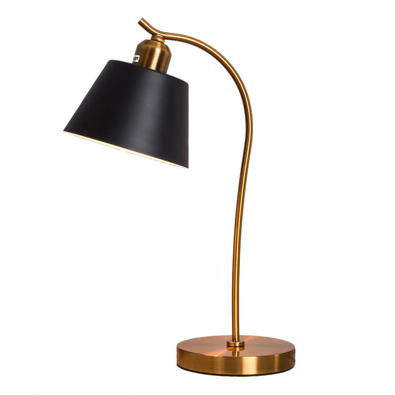 Metal Cone Table Lamp