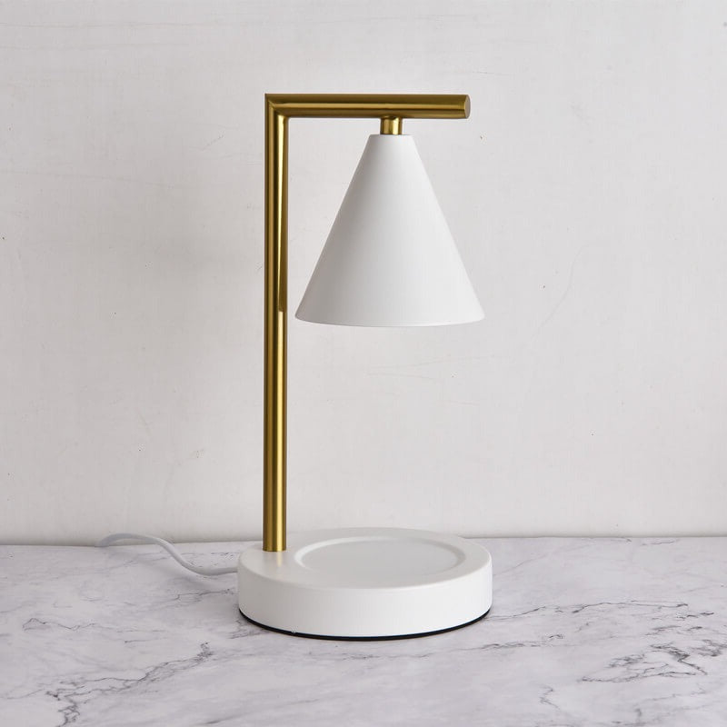 Cone Right Angle Arm Table Lamp