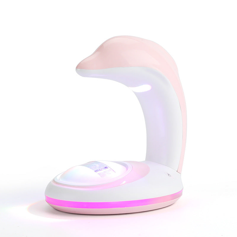 Dolphin Projection Rainbow Night Table Lamp