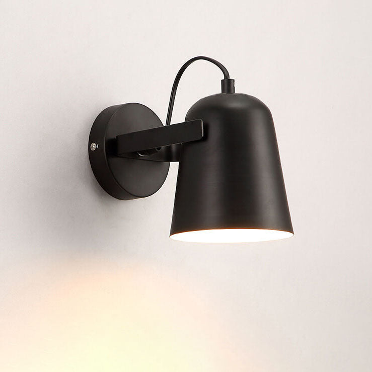 Macaron Iron Cylinder Dome Wall Lamp
