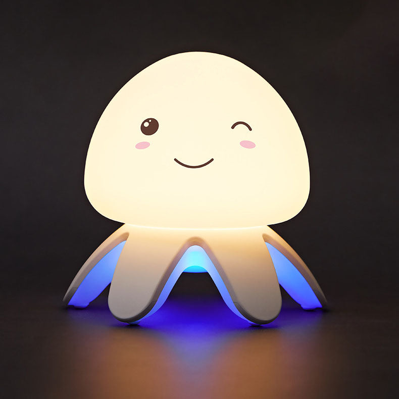 Silicone Jellyfish Music Rechargeable Table Lamp