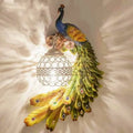 Ornate Resin Long Tail Wall Lamp