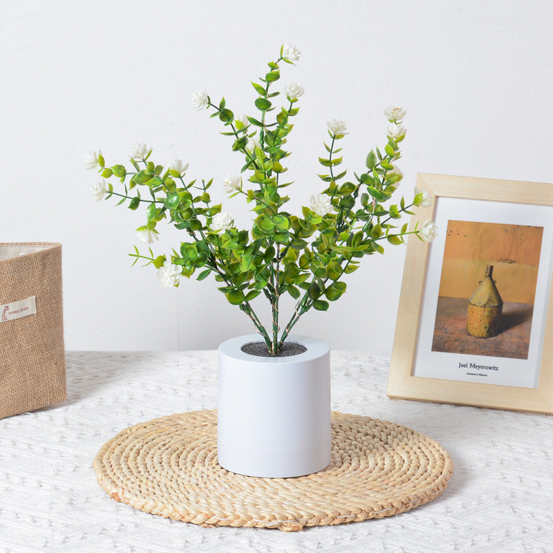 Plastic Flower Lotus Living Table Lamp