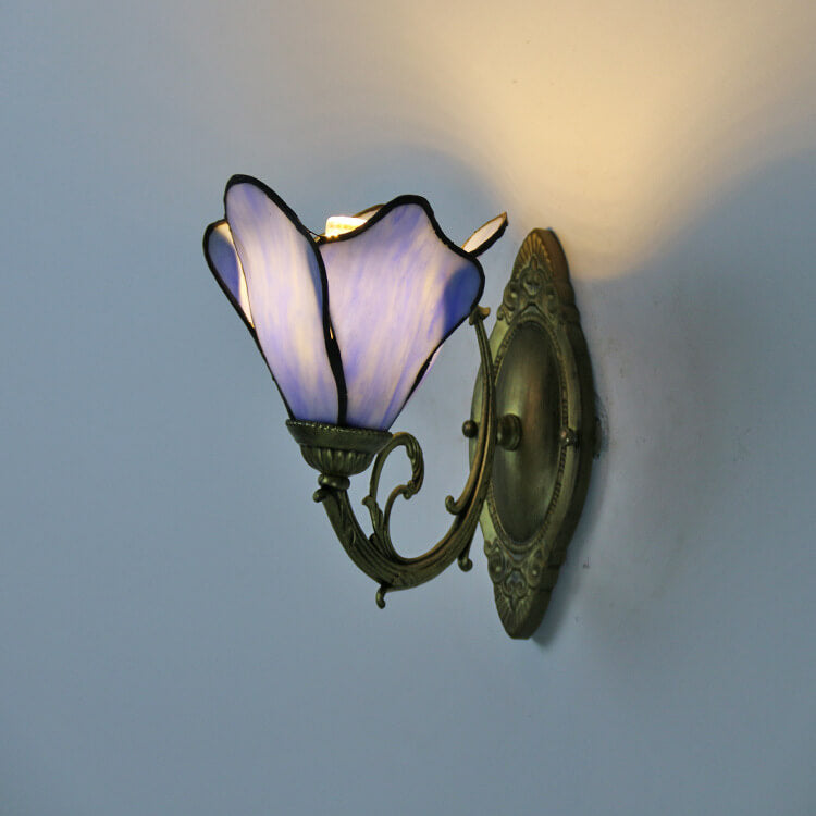 Petals Stained Glass Wall Lamp