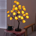 Simulation Tree Rose Tree Table Lamp
