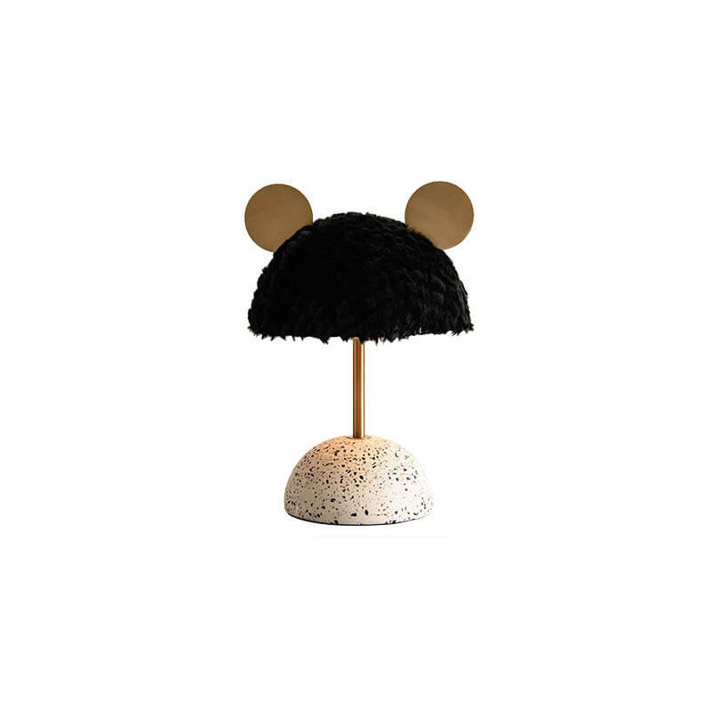 Mouse Plush Terrazzo Hardware Table Lamp