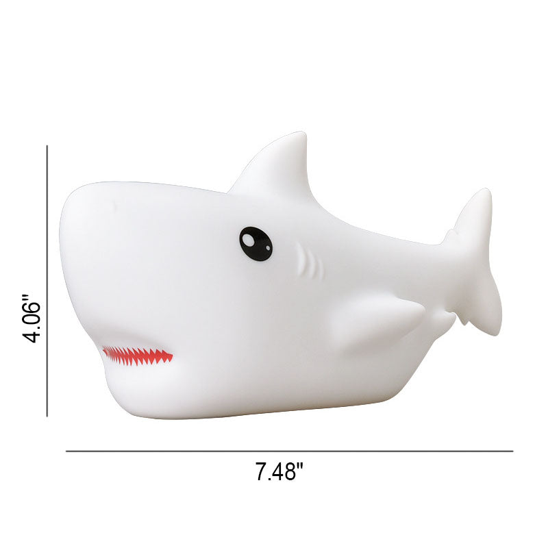 Ocean Shark Silicone Night Table Lamp