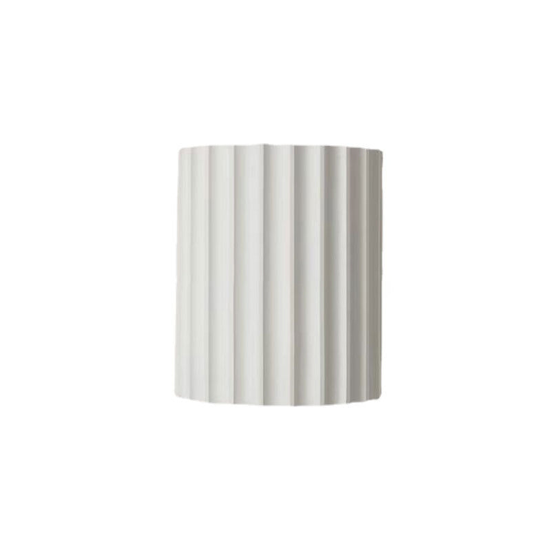 Resin Half Column Hallway 2-Light Wall Lamp
