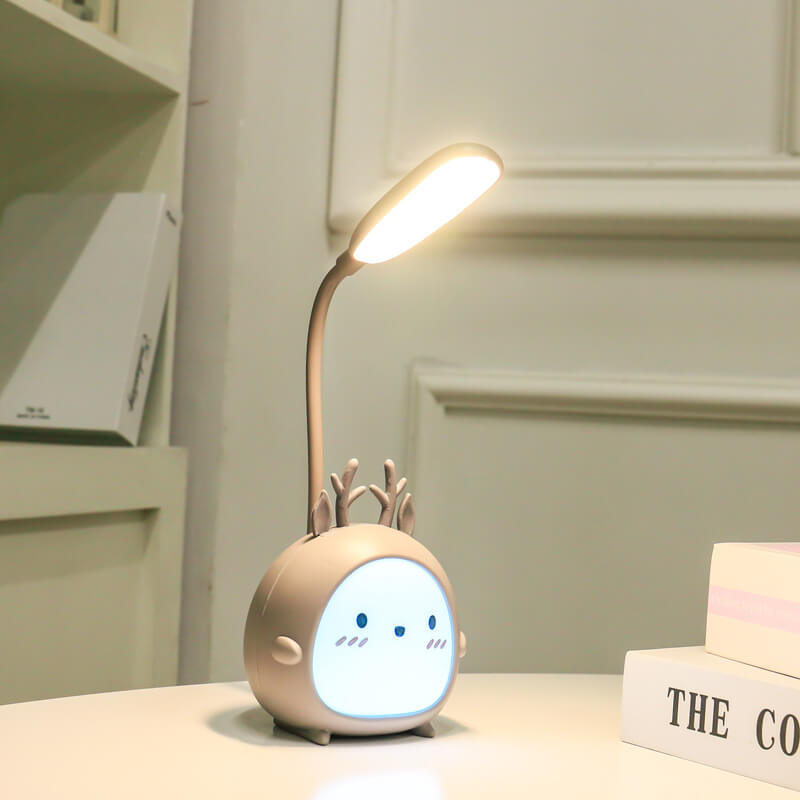 Cartoon Animal Student Charging Table Lamp