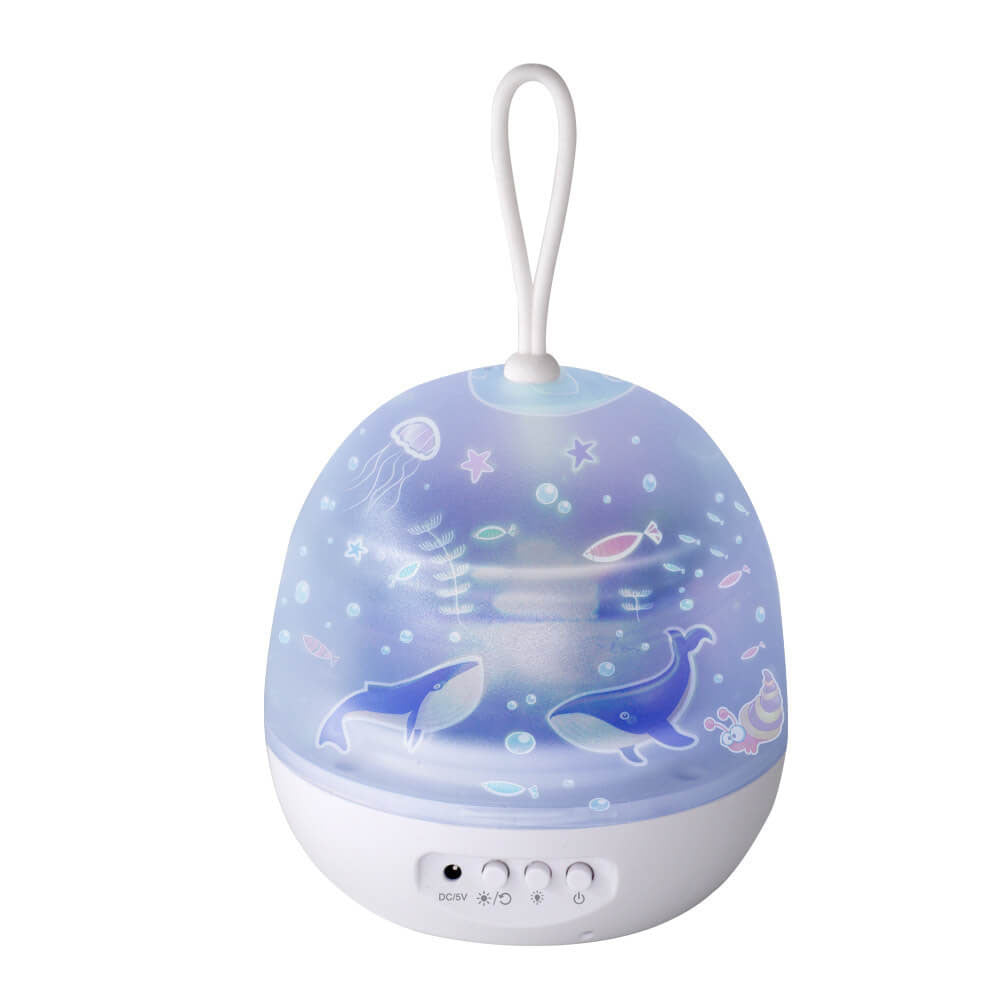 Rotating Star Ambient Rechargeable Table Lamp