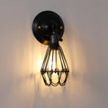 Cage Iron Living Room Wall Lamp