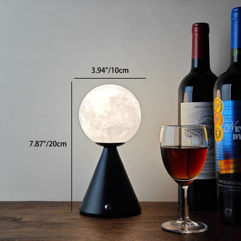 Iron PIA Conic Ball Table Lamp