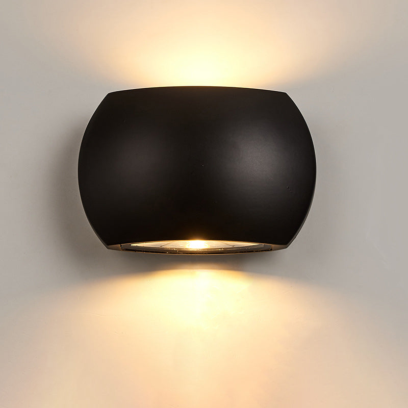 Semicircle Aluminum Garden Outdoor Light