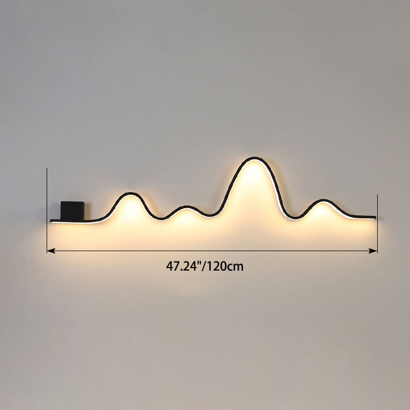 Strip Mountain Iron Aluminium Outdoor Light
