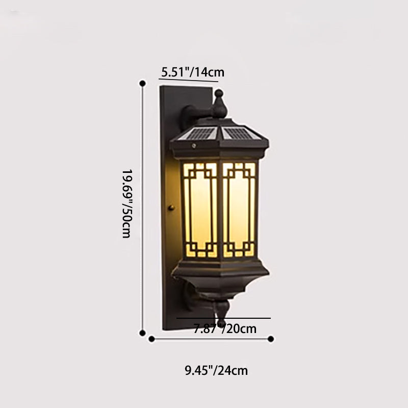 Cylinder Triangle Rectangle Loft Outdoor Light