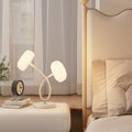 Crossed Flowers Iron Plastic Table Lamp