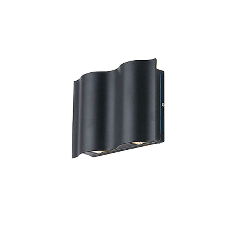 Wave Aluminum Outdoor Light