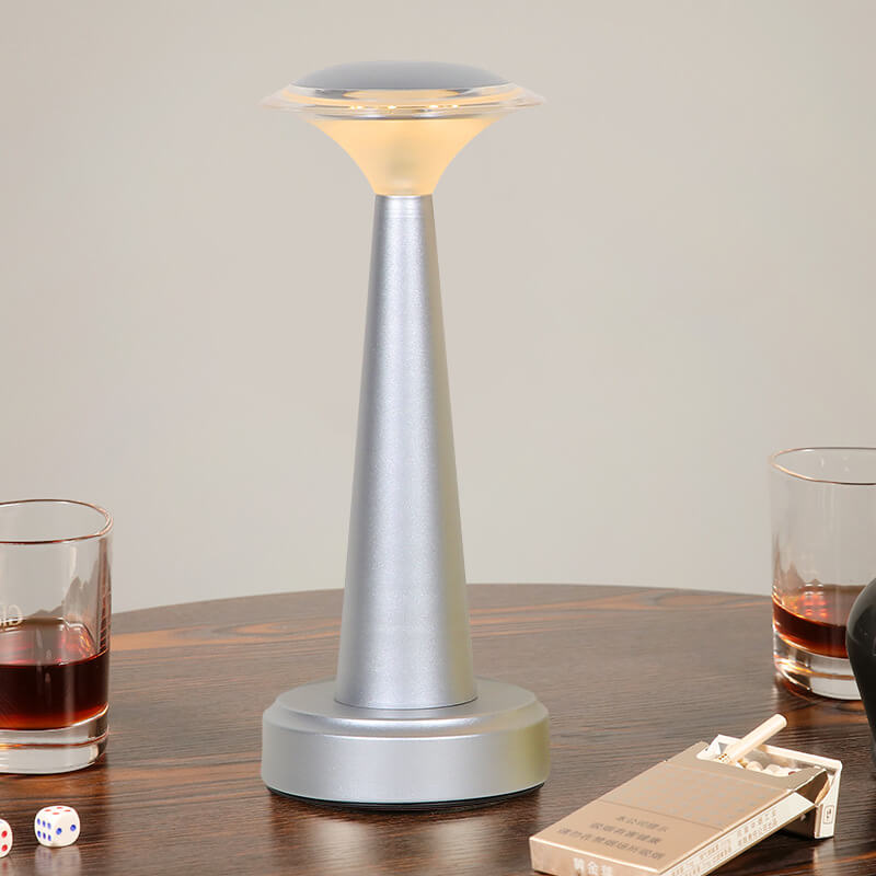 Iron Acrylic Night Table Lamp