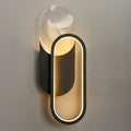 Feather Effect Acrylic Geometric Wall Lamp