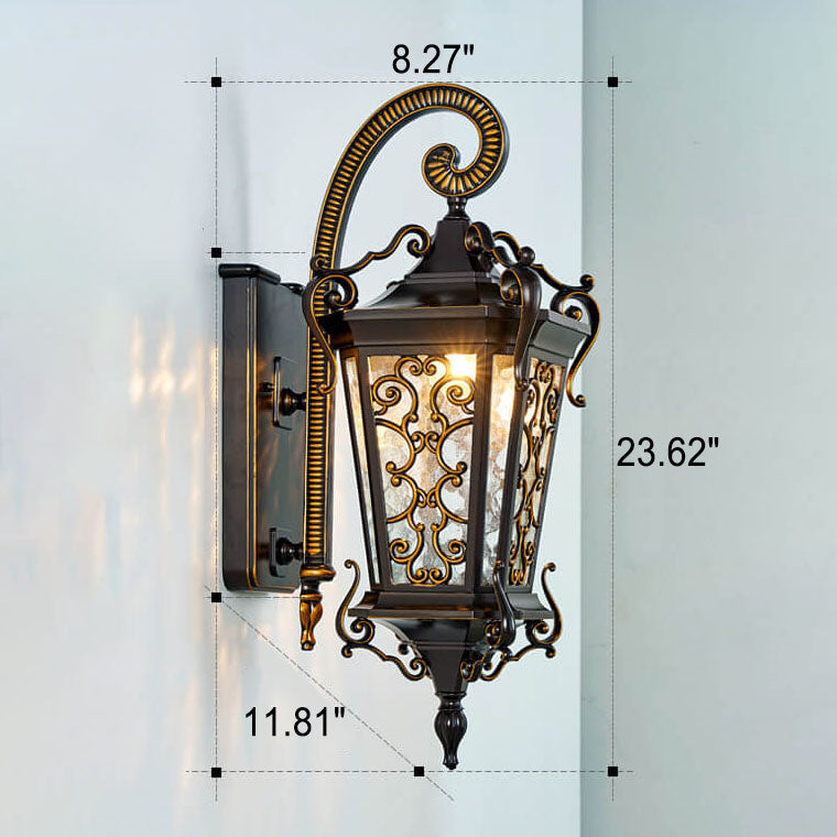 Iron Indoor Outdoor Light