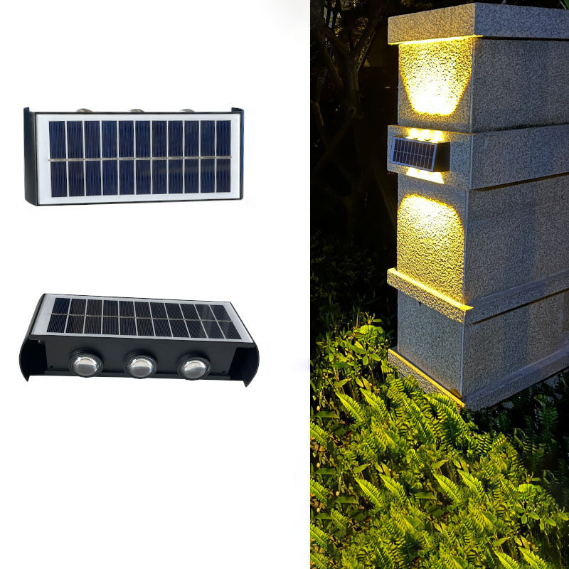 Rectangular ABS PMMA Patio Outdoor Light