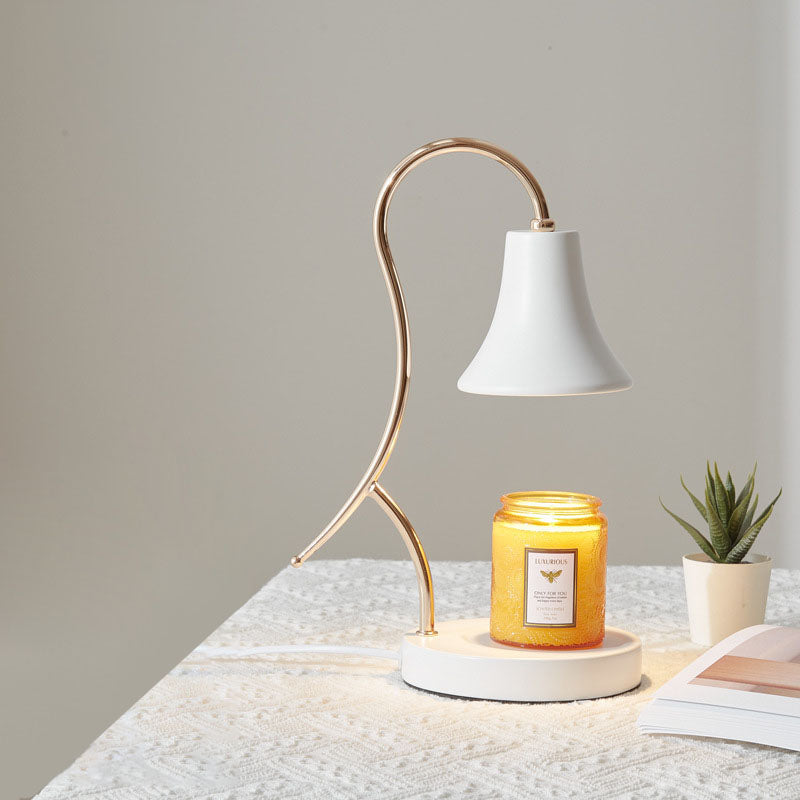 Iron Flower Shape Melting Table Lamp