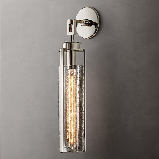 Metal Glass Wall Lamp