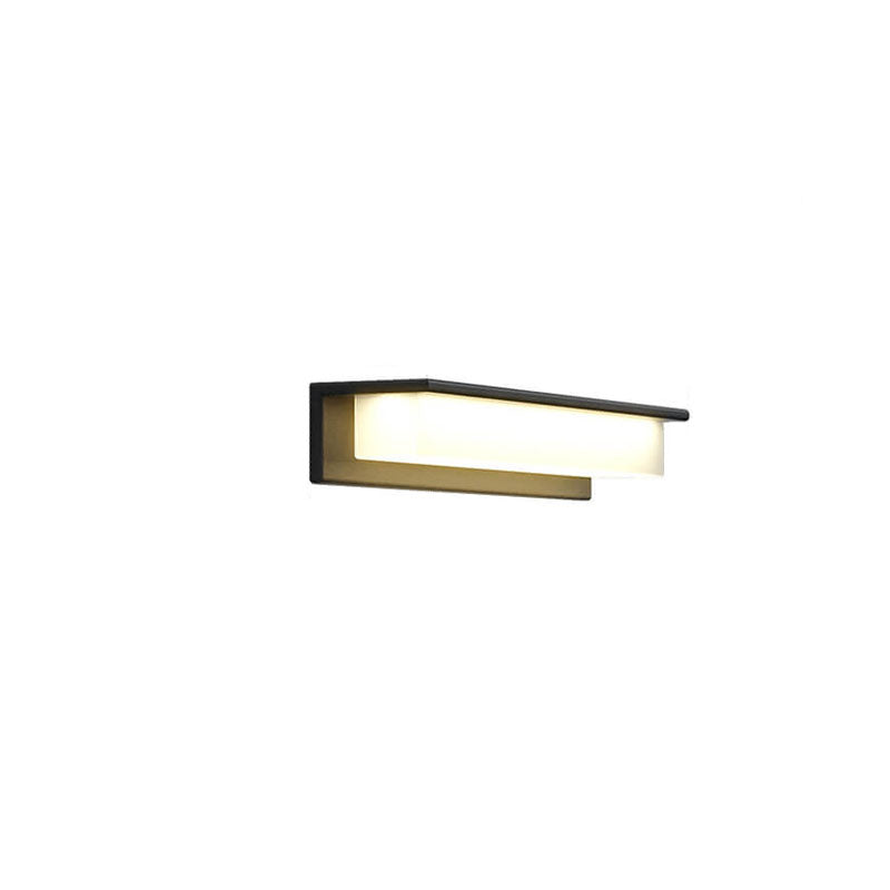 Rectangular Aluminum PC Outdoor Light